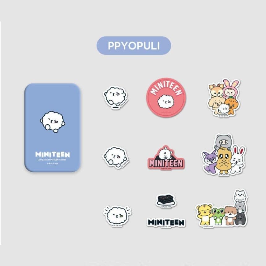 MINITEEN STICKER SET B - 이미지 11