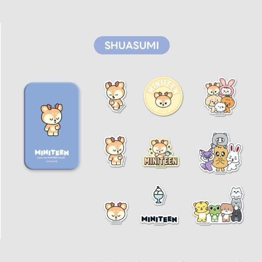 MINITEEN STICKER SET B - 이미지 12