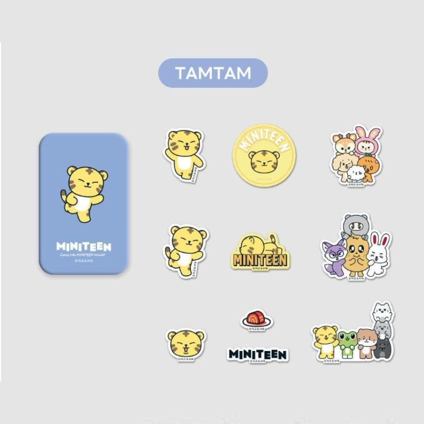 MINITEEN STICKER SET B - 이미지 13
