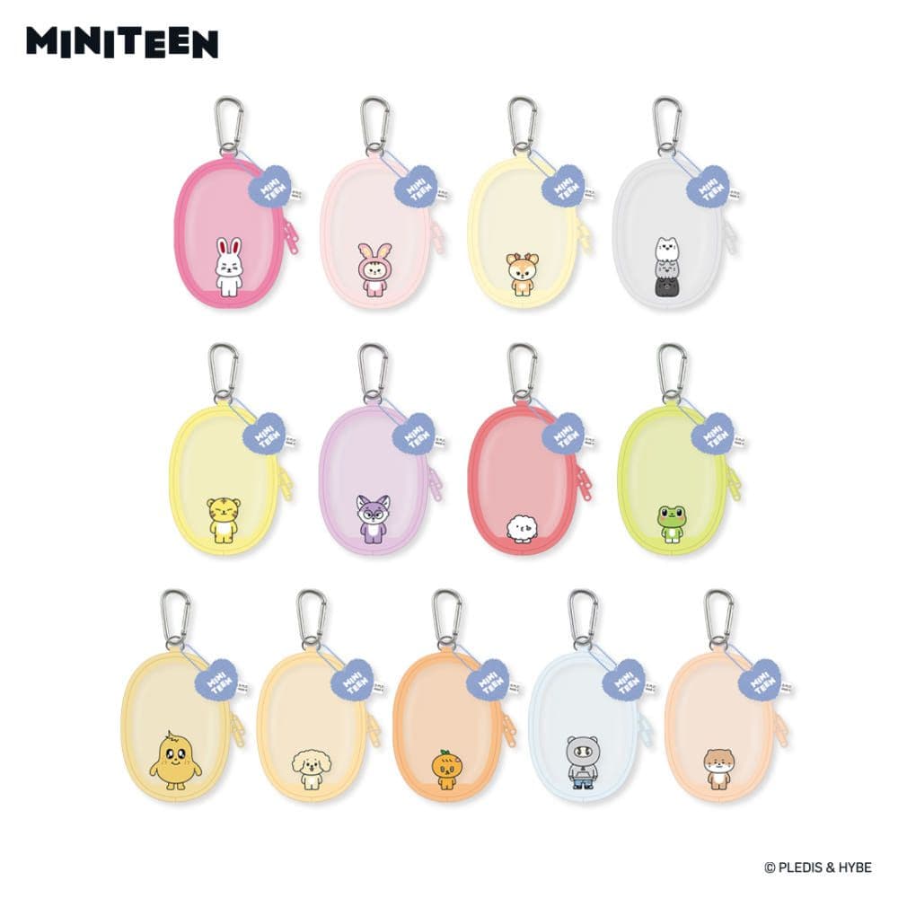 MINITEEN PVC OVAL POUCH - 이미지 1