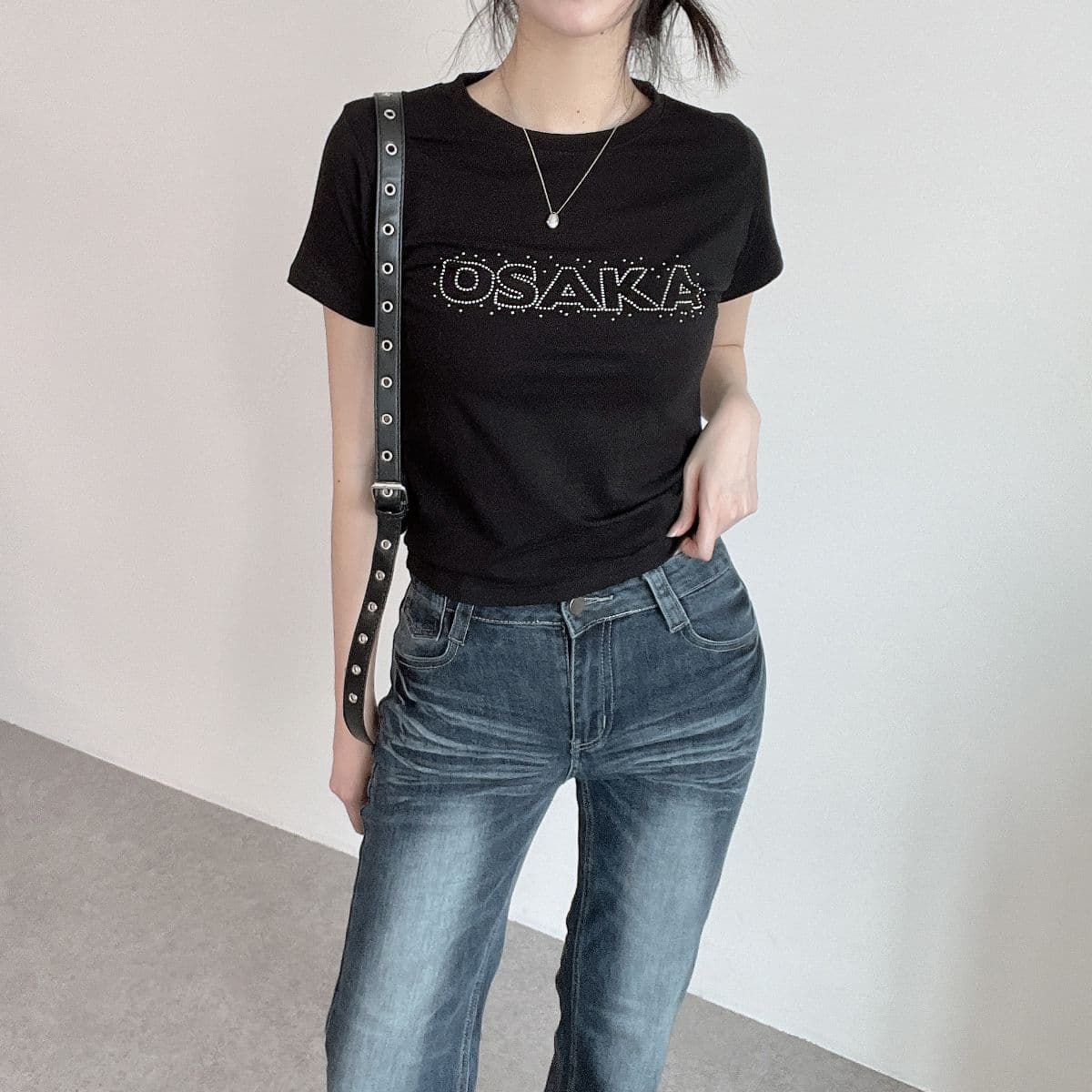 Osaka Slim Short Sleeve T-shirt - 이미지 4