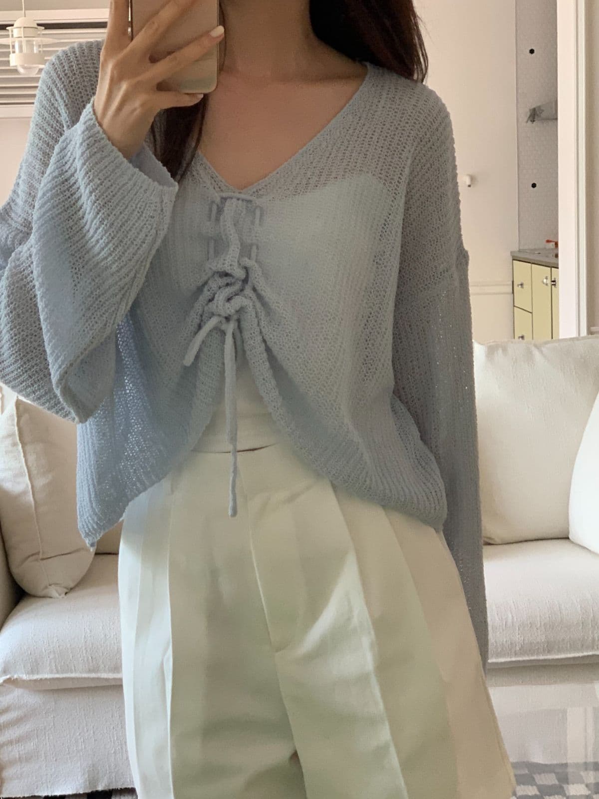 Hachi strap shirring - 이미지 25