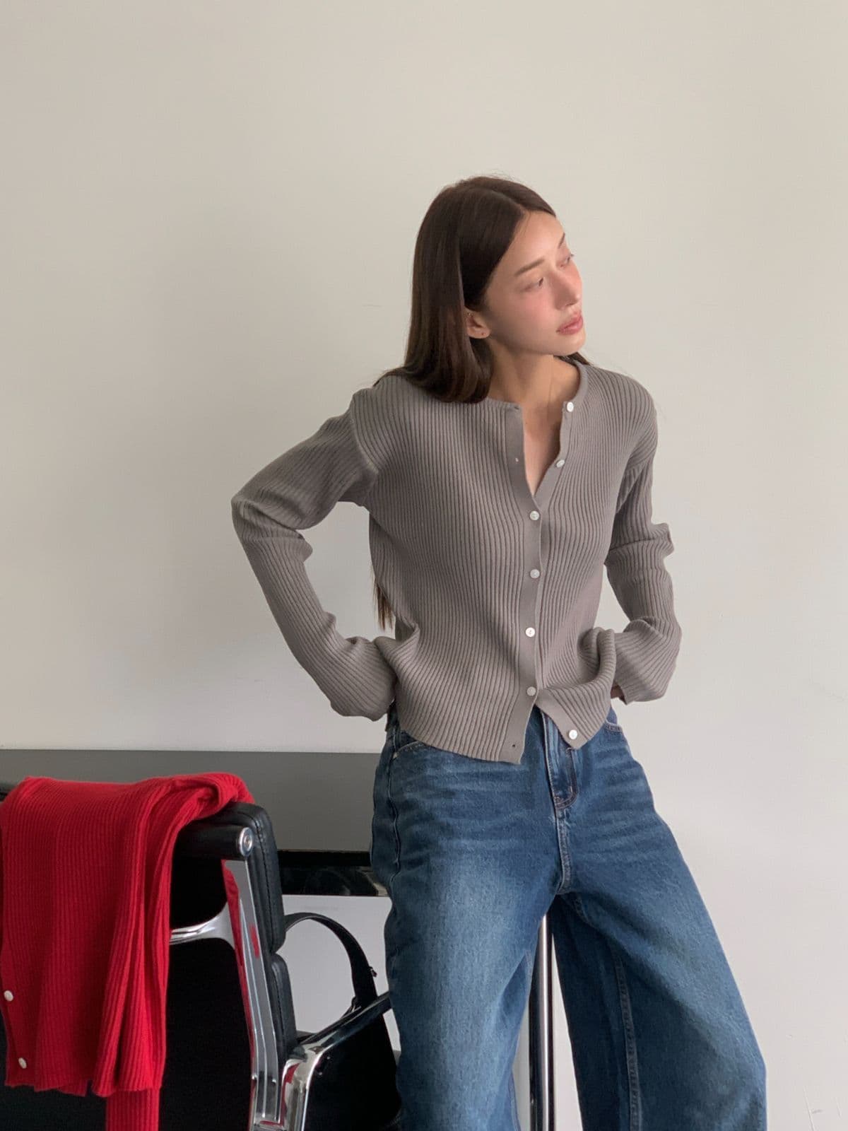 Linen ribbed - 이미지 1
