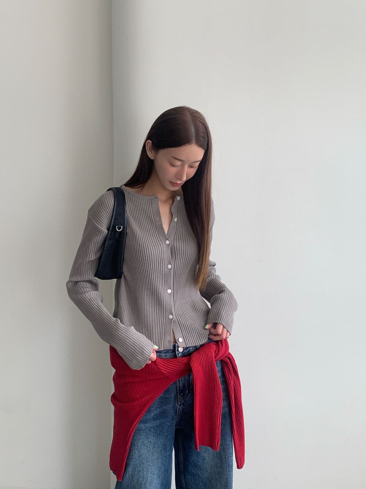 Linen ribbed - 이미지 4
