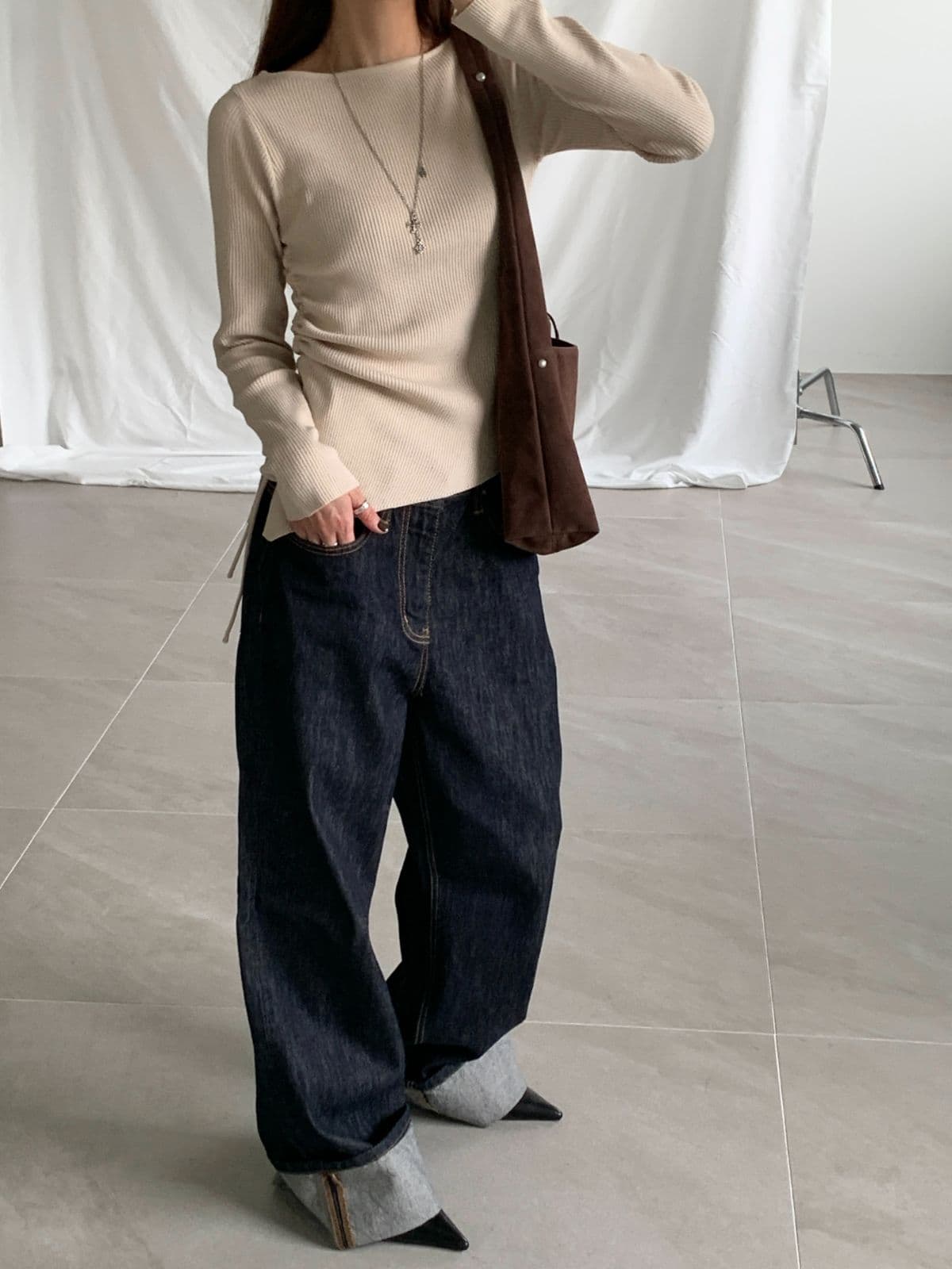 long sleeves with side straps - 이미지 3