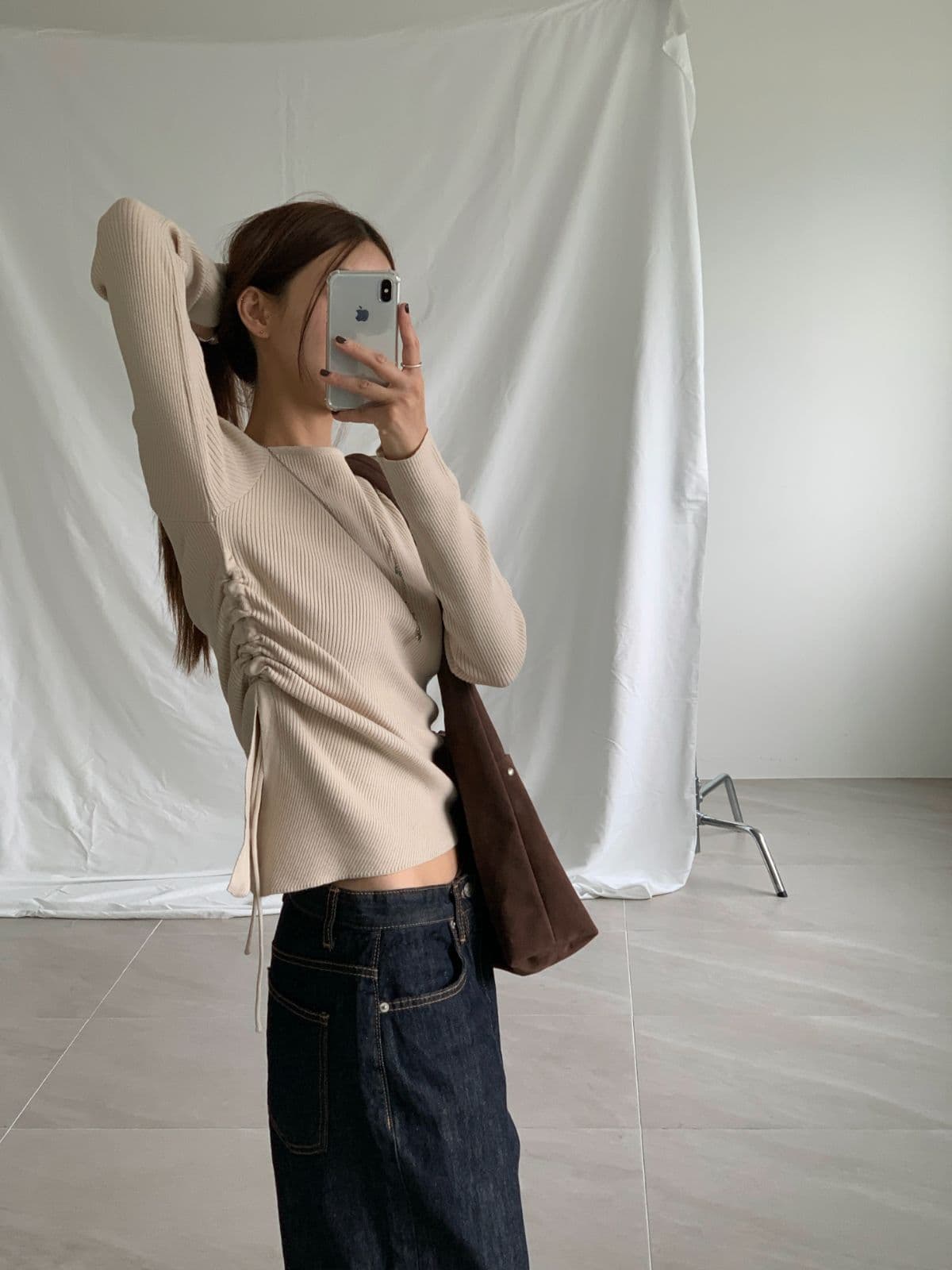 long sleeves with side straps - 이미지 4