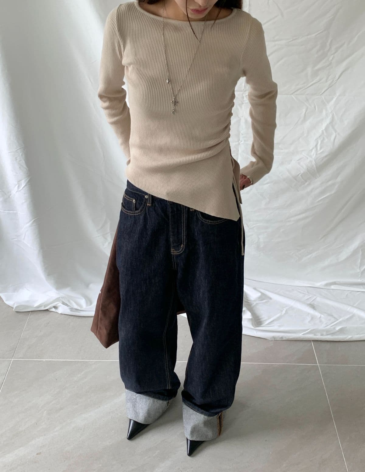 long sleeves with side straps - 이미지 5