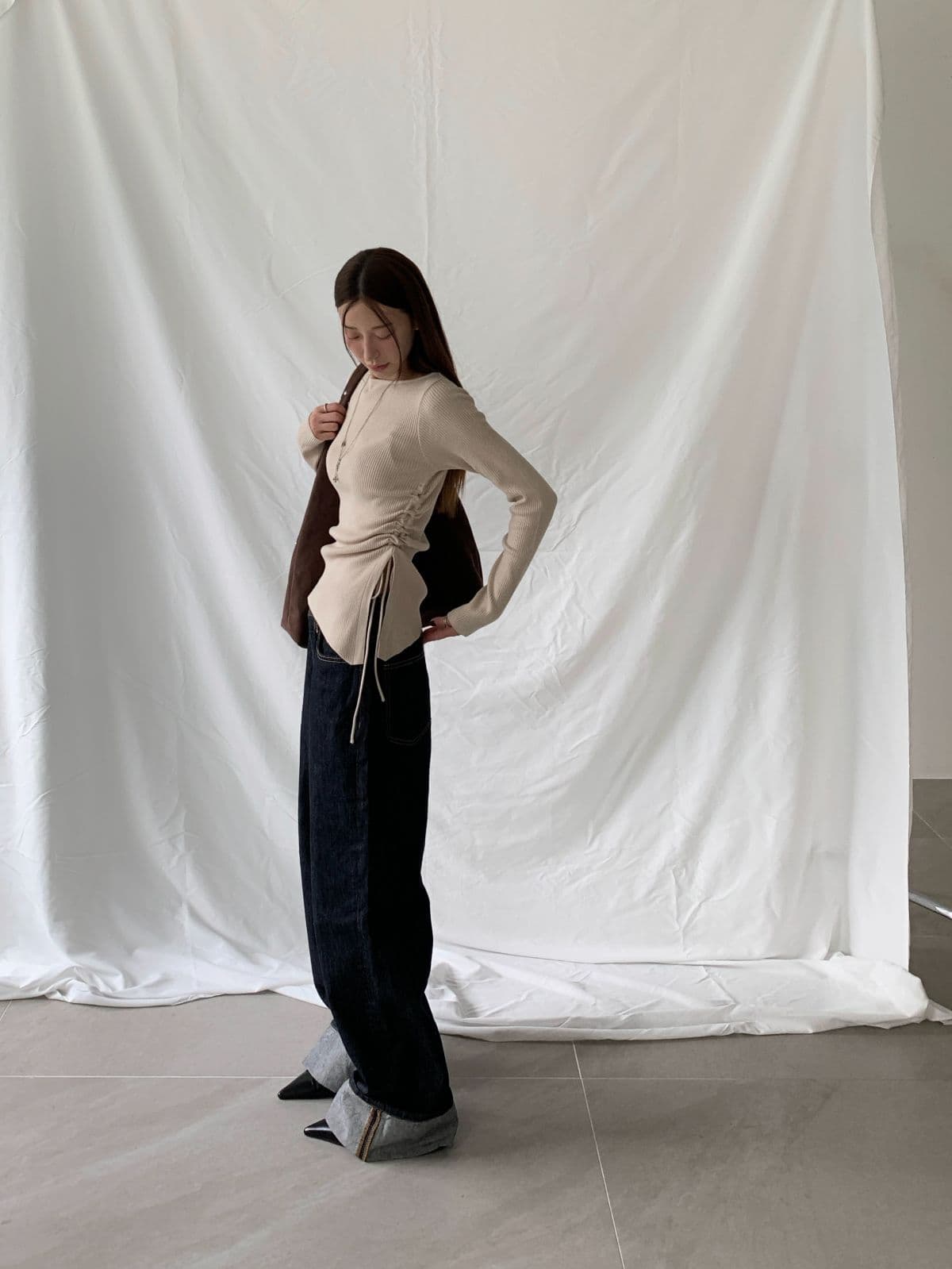 long sleeves with side straps - 이미지 16