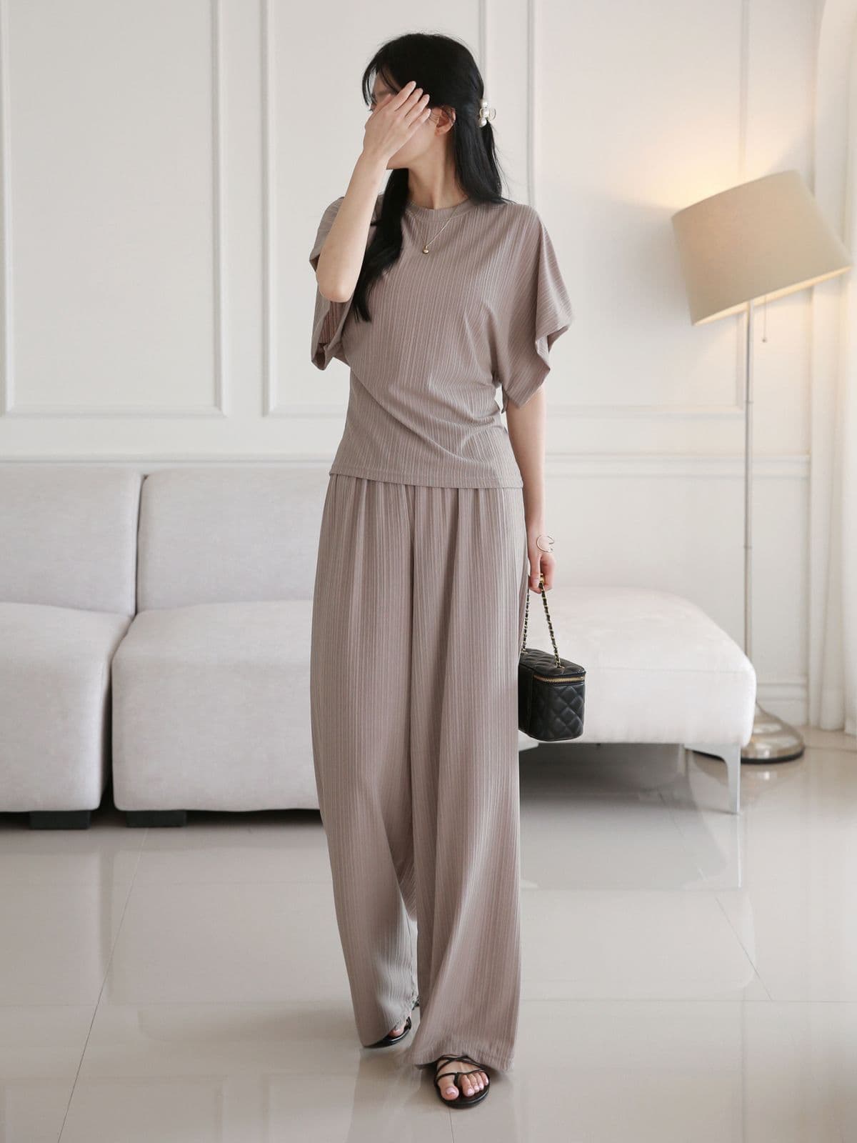 Lacool SET (Top + Pants) - 이미지 5