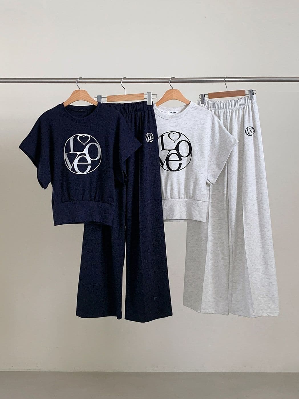 Love Pintuck Set (Top + Pants) - 이미지 14