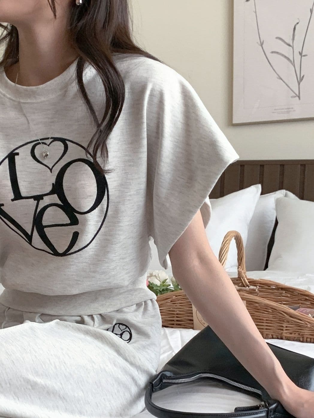 Love Pintuck Set (Top + Pants) - 이미지 16