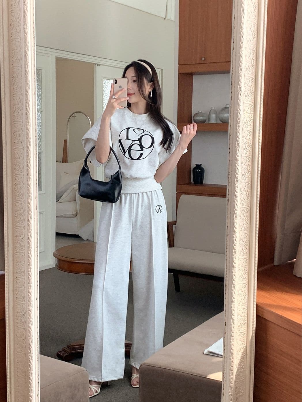 Love Pintuck Set (Top + Pants) - 이미지 17