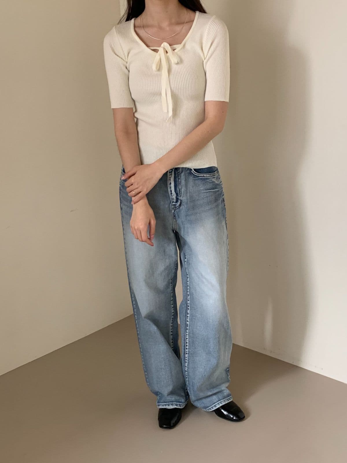 Margolji string knit - 이미지 1