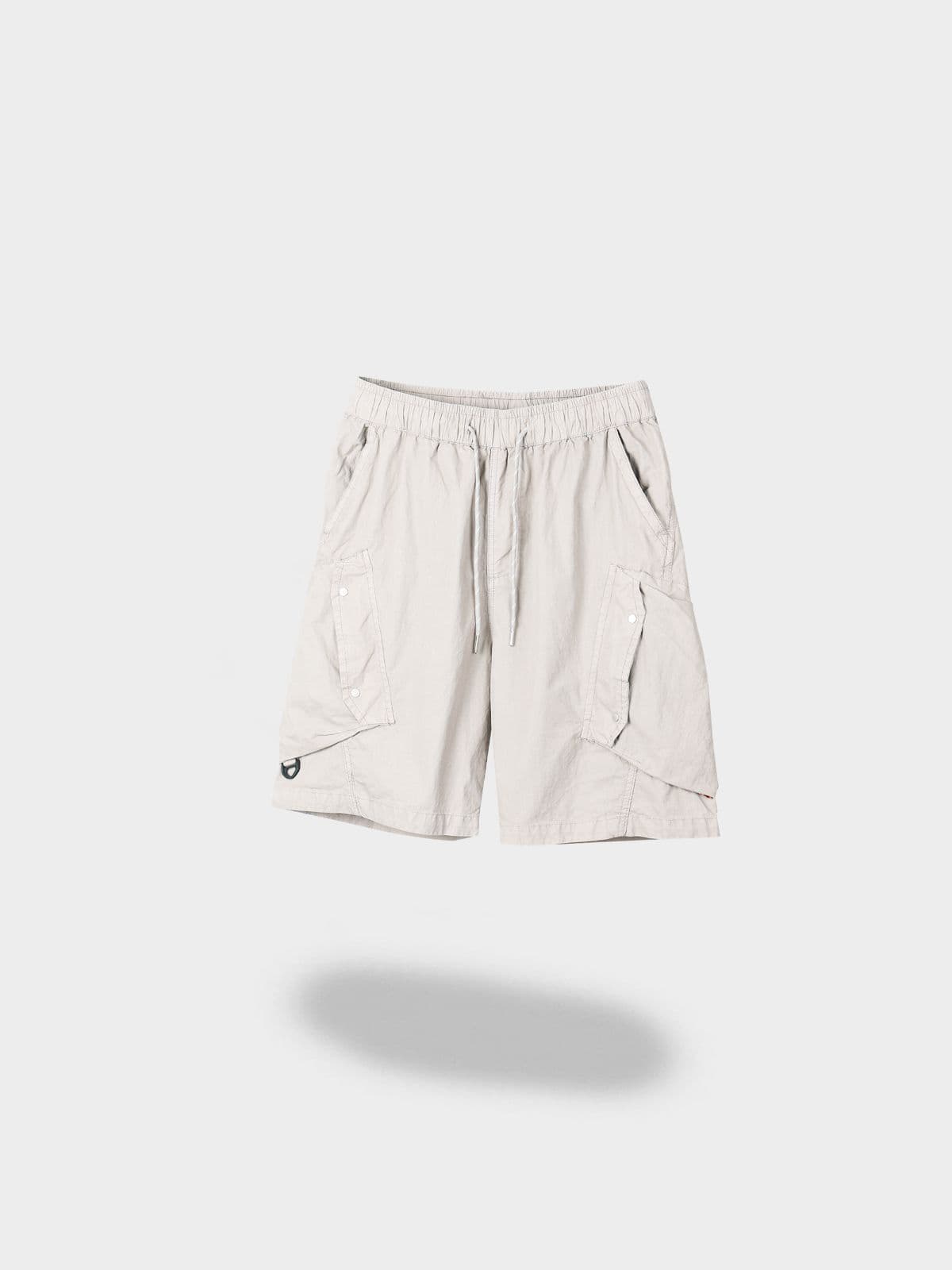 Diagonal pocket half pants - 이미지 2