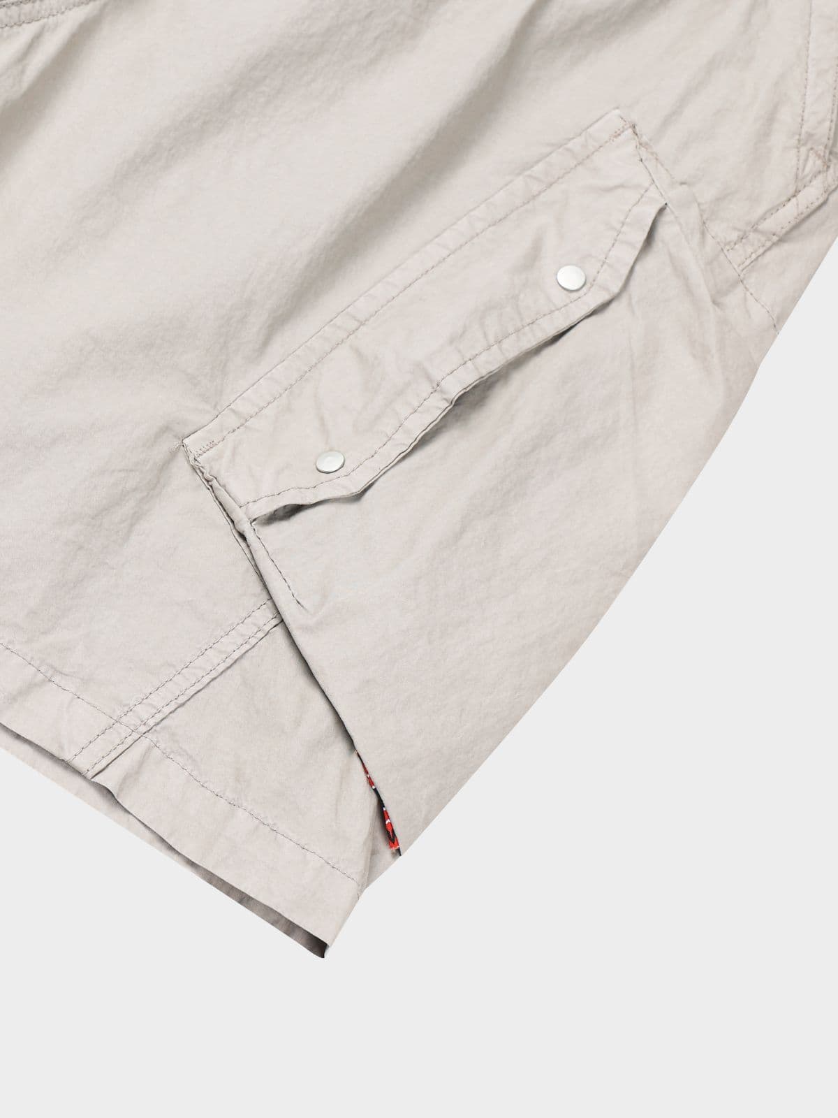 Diagonal pocket half pants - 이미지 12