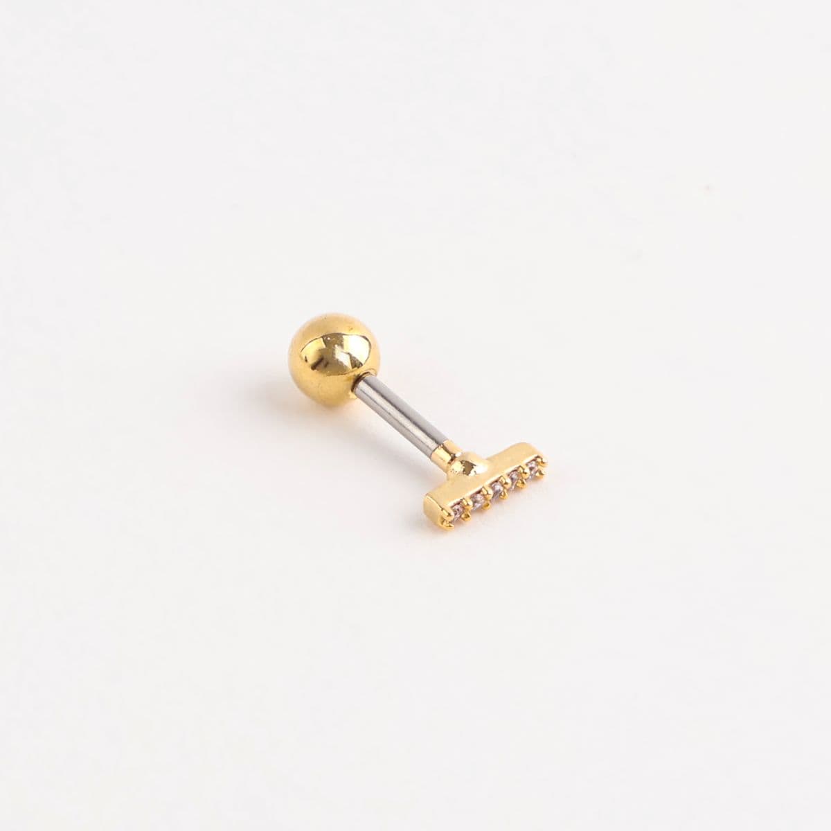 [Noble Piercing] Cubic Bar - 이미지 4
