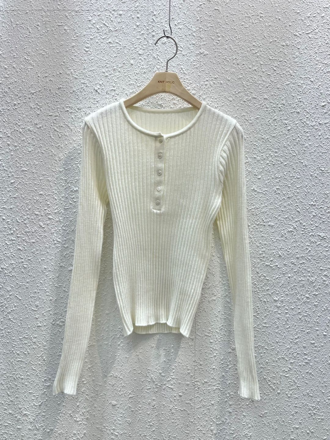 Fit Ribbed Button R - 이미지 4