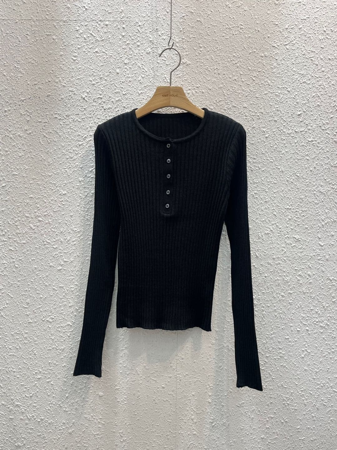 Fit Ribbed Button R - 이미지 5