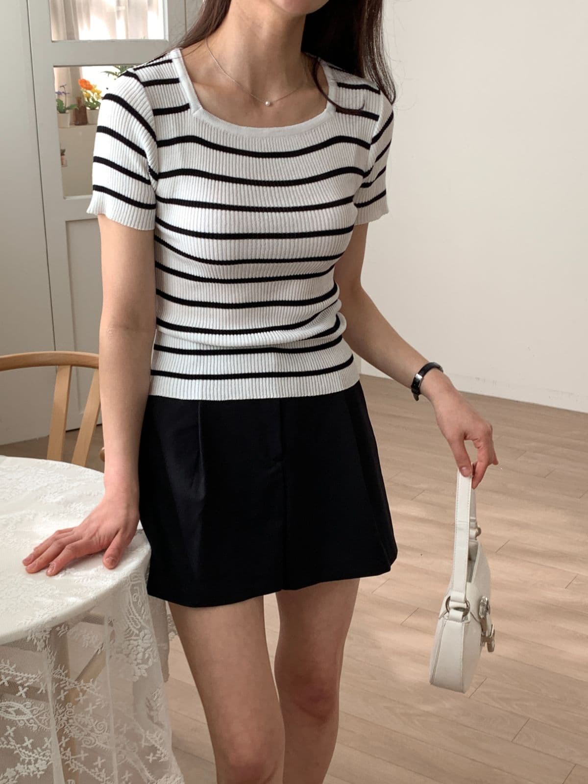 Naddan Square Short Sleeve - 이미지 1