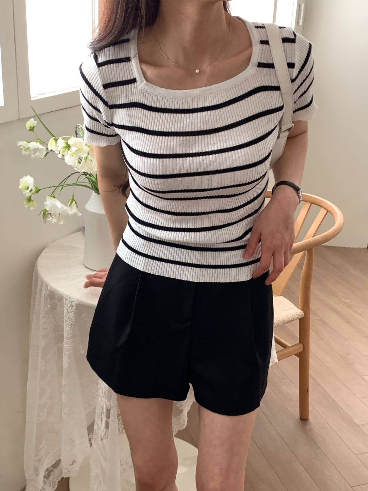 Naddan Square Short Sleeve - 이미지 11