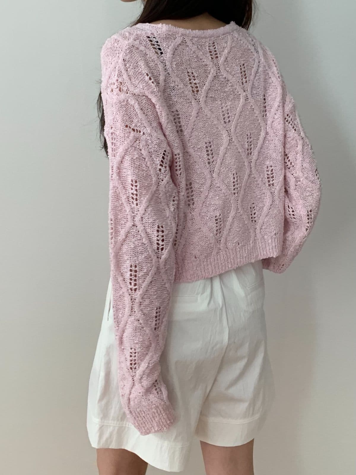 Roye string cardigan - 이미지 2