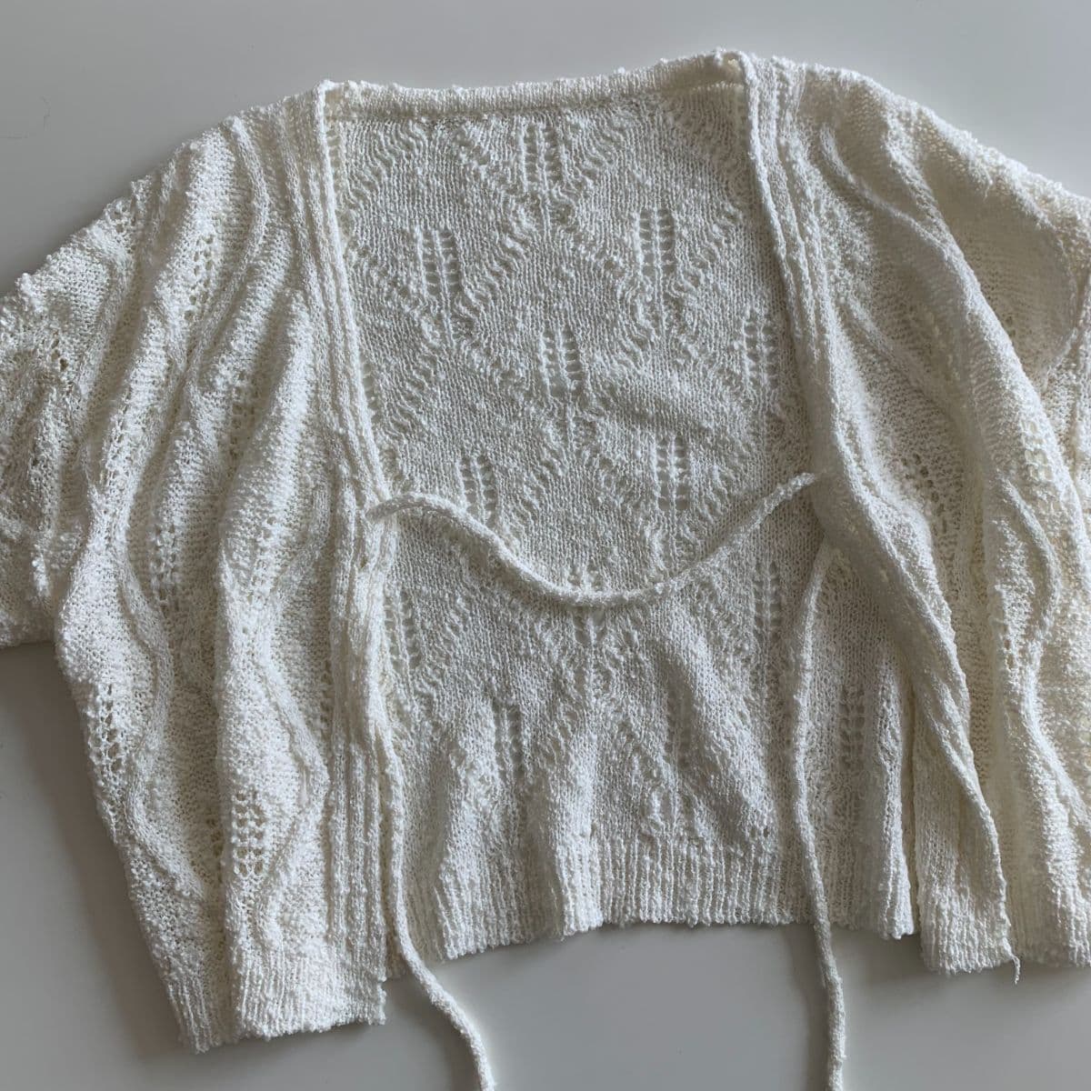Roye string cardigan - 이미지 19