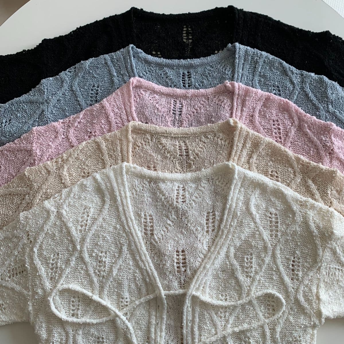 Roye string cardigan - 이미지 20