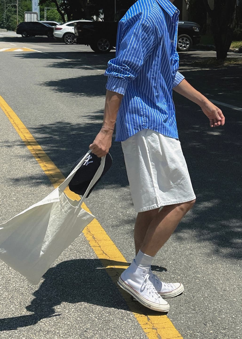 Marine striped shirt - 이미지 8