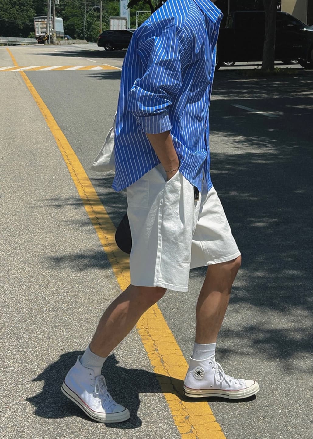 Marine striped shirt - 이미지 9
