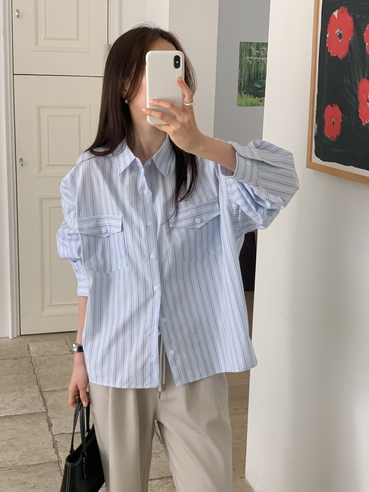 Mio ST Crop Shirt - 이미지 8