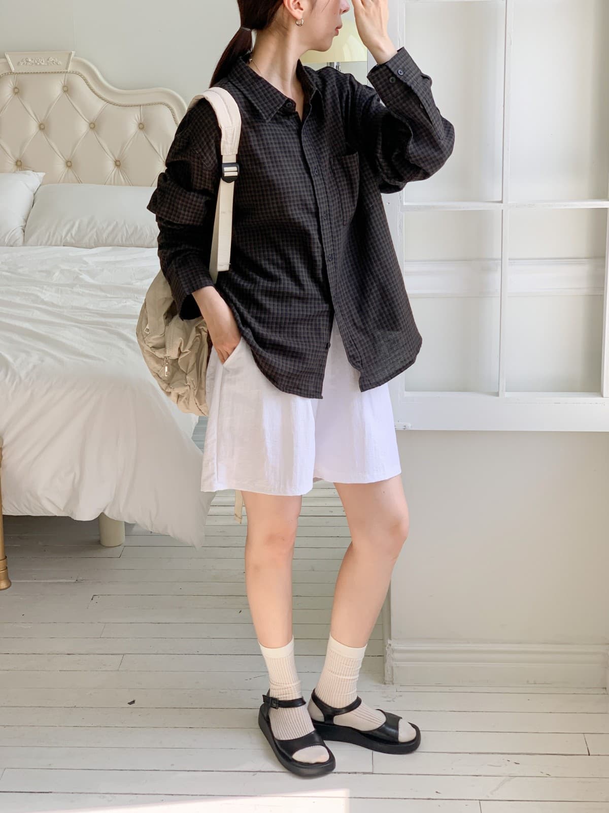 Savage check shirt - 이미지 8