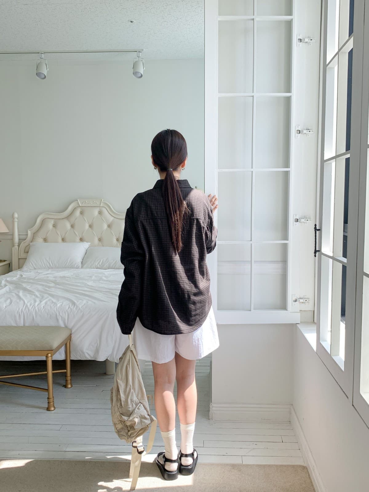 Savage check shirt - 이미지 5