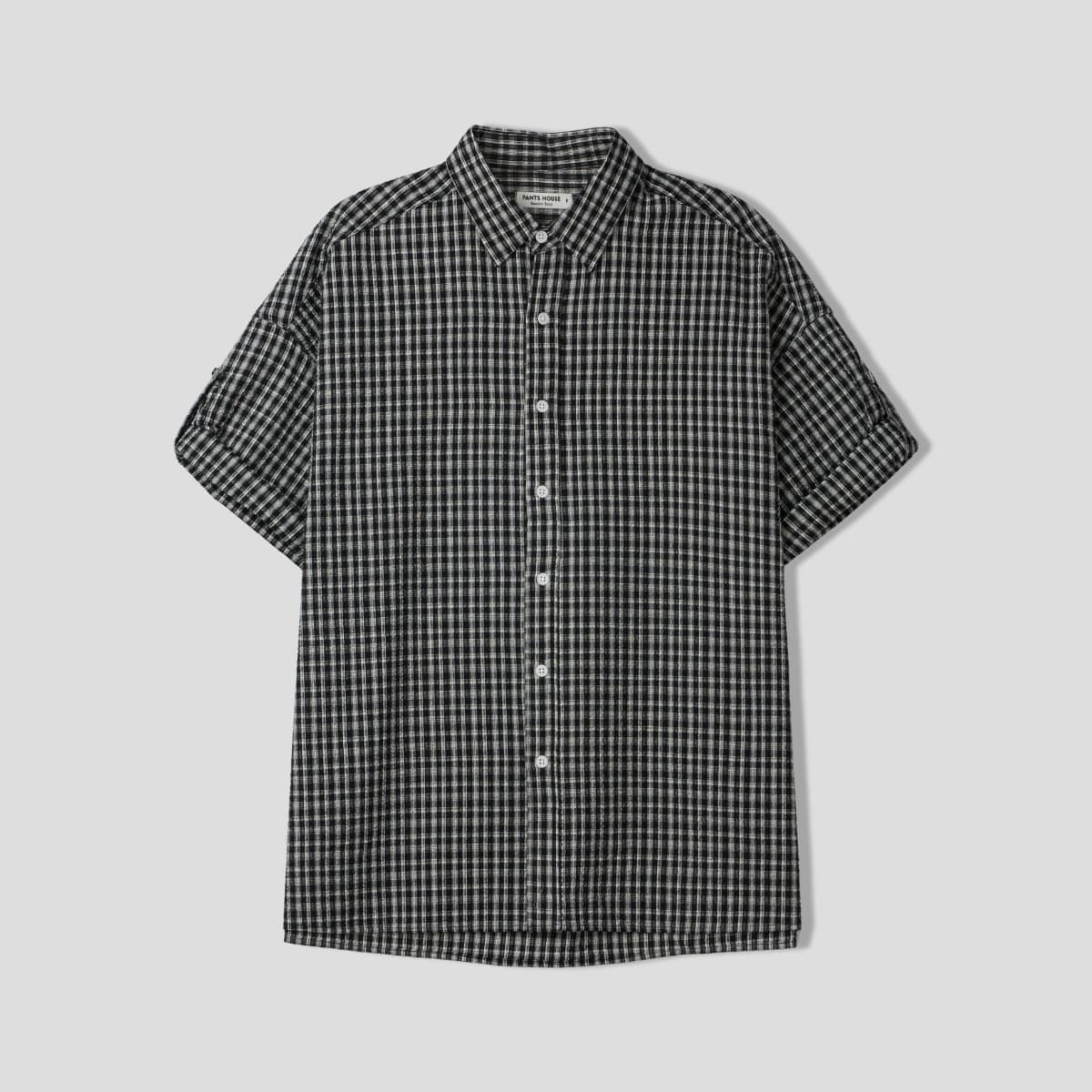 Daily short-sleeved shirt - 이미지 2