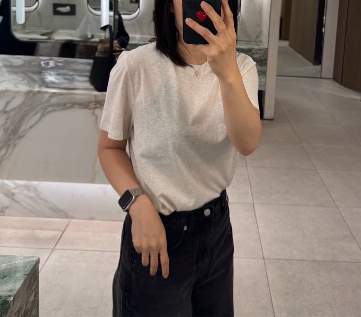 People Basic Linen T-shirt - 이미지 6