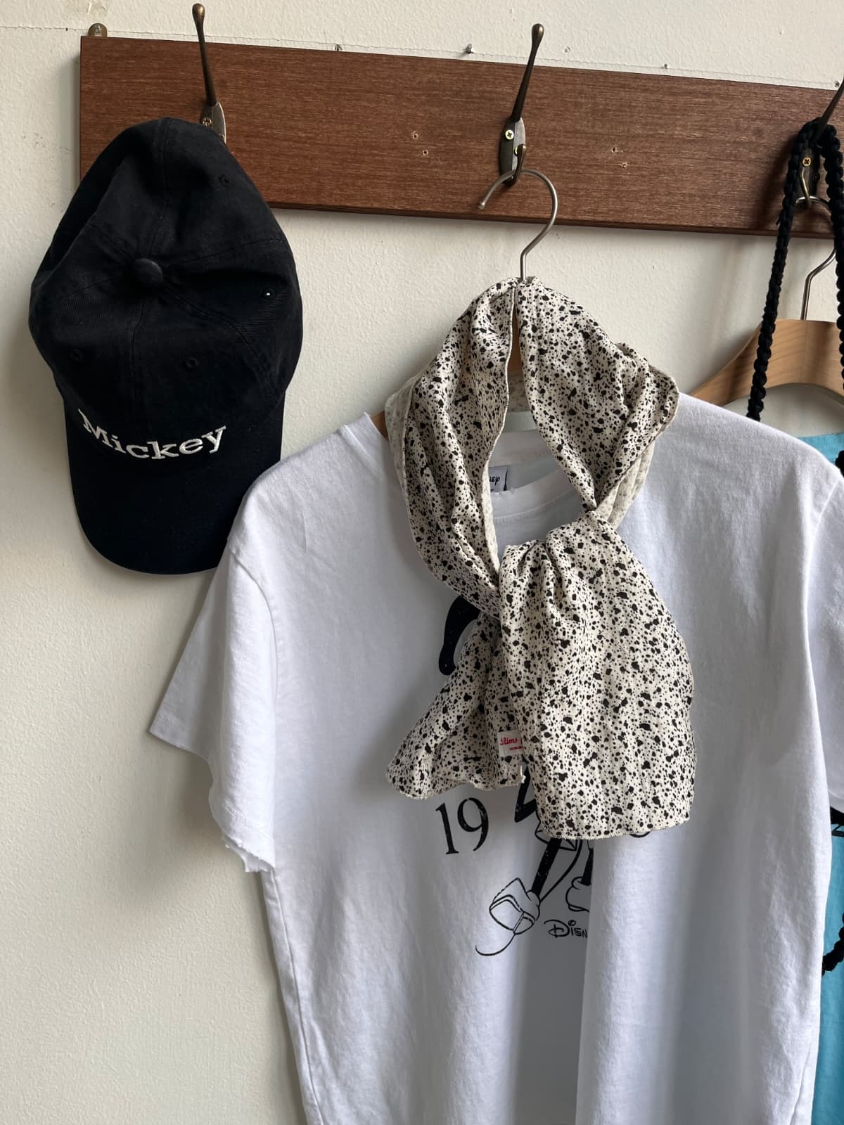 Terrazzo Double Gauze 100% Cotton Summer Scarf - 이미지 11