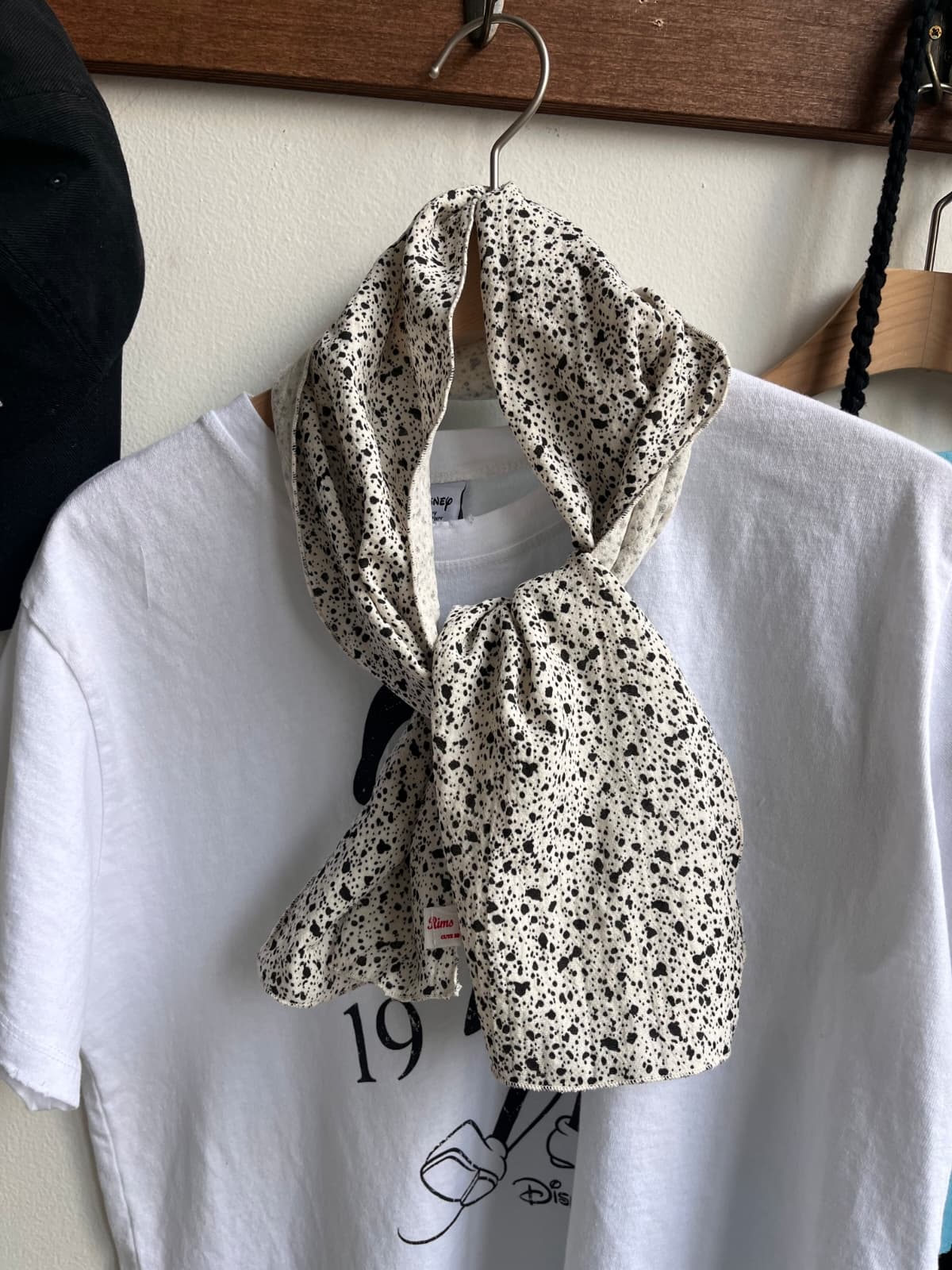 Terrazzo Double Gauze 100% Cotton Summer Scarf - 이미지 15