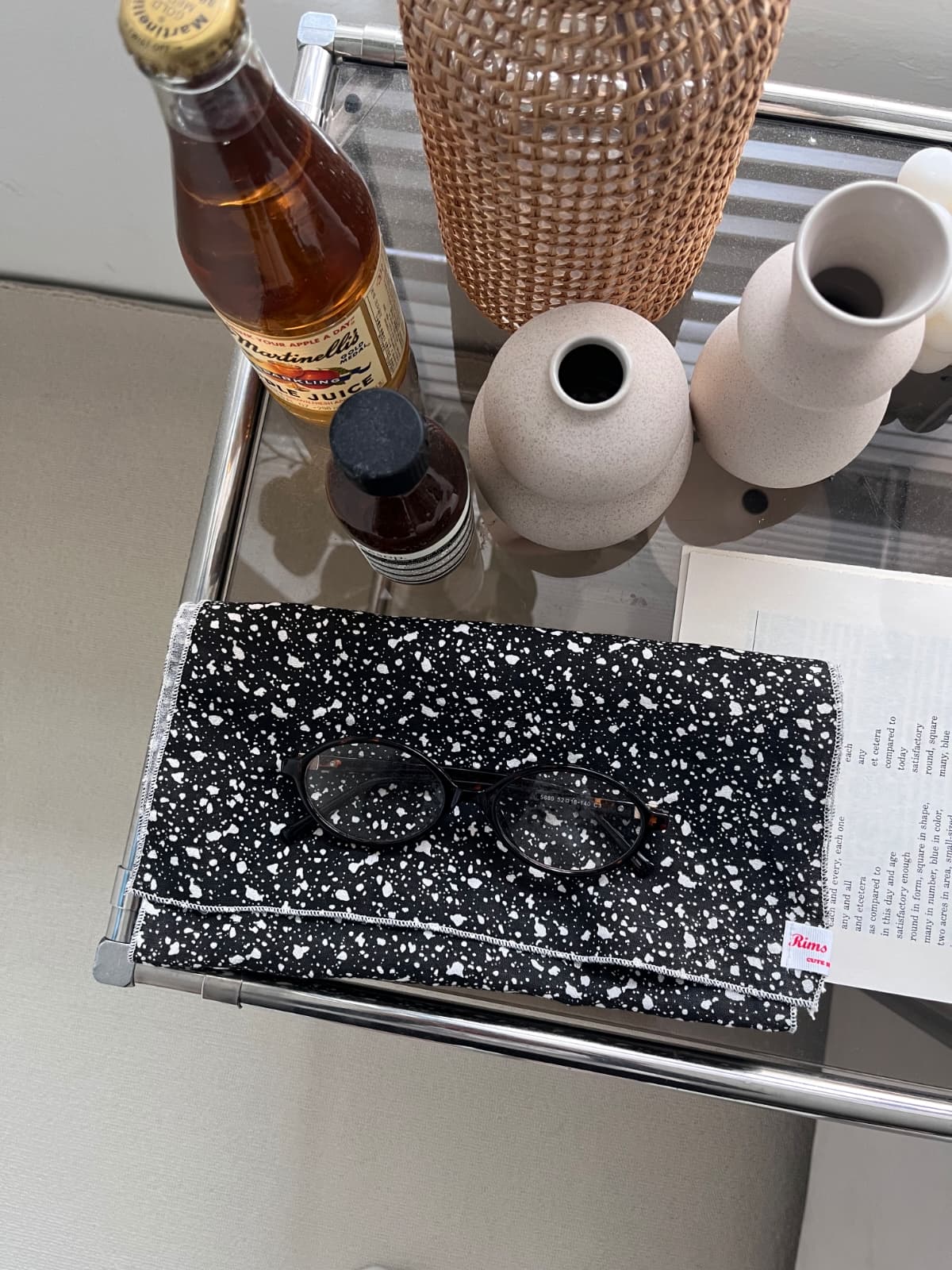 Terrazzo Double Gauze 100% Cotton Summer Scarf - 이미지 19