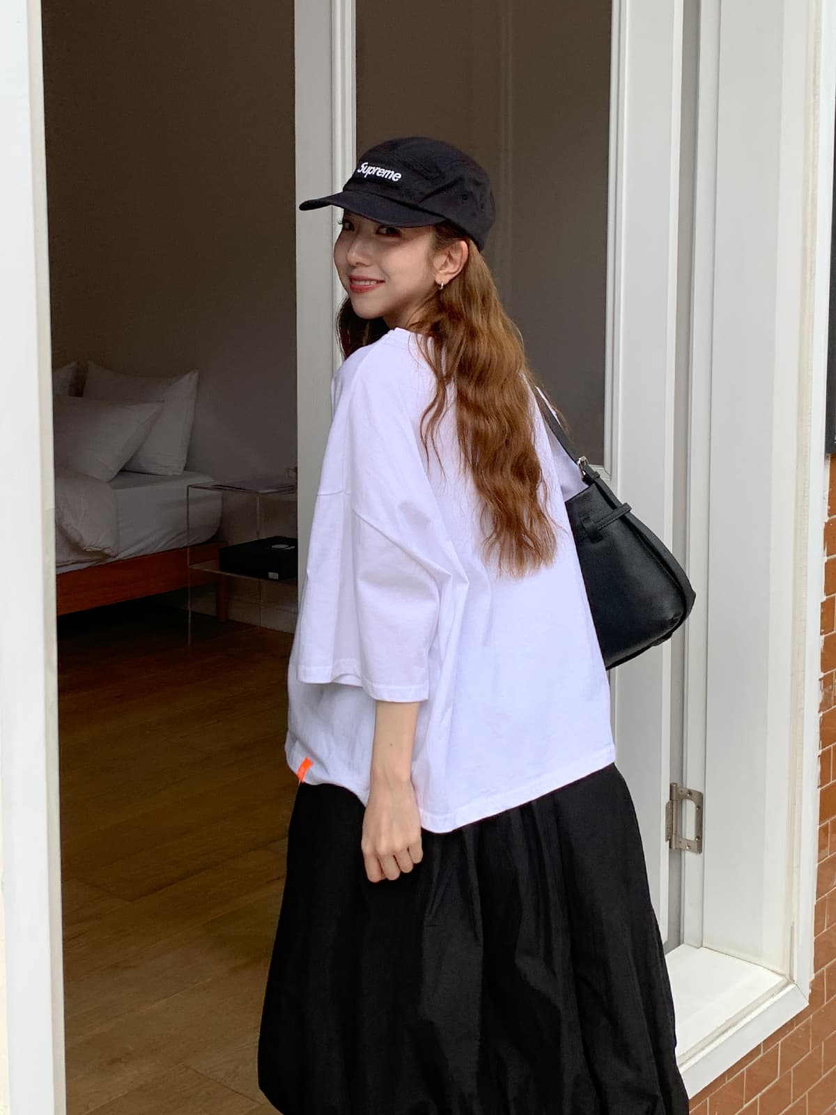 Lush Neon Label Tee (Summer Short Sleeve Grunge Print T-shirt) - 이미지 4