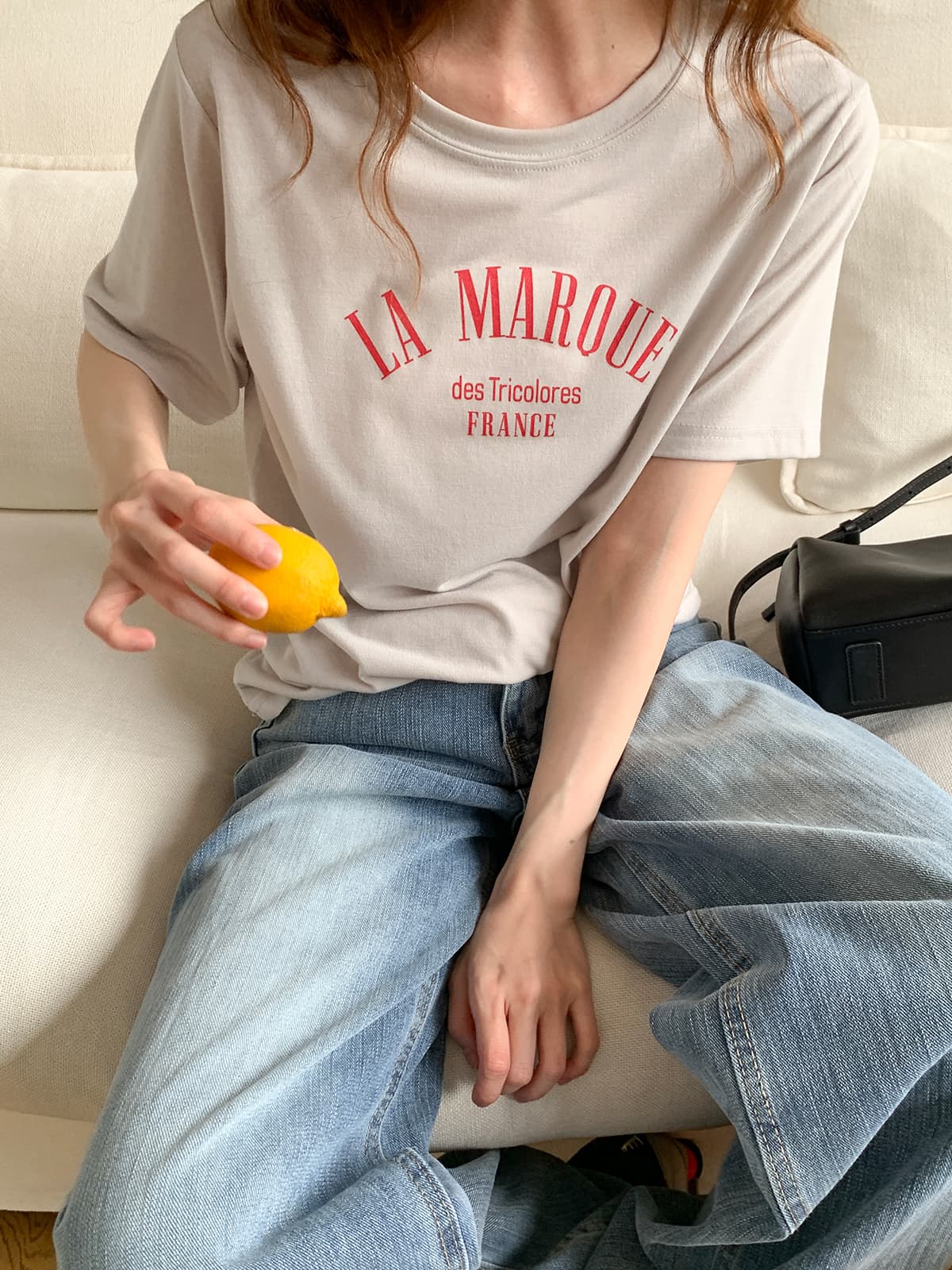 Mark T (Standard T-shirt, flowy spandex, lightweight round neck) - 이미지 2