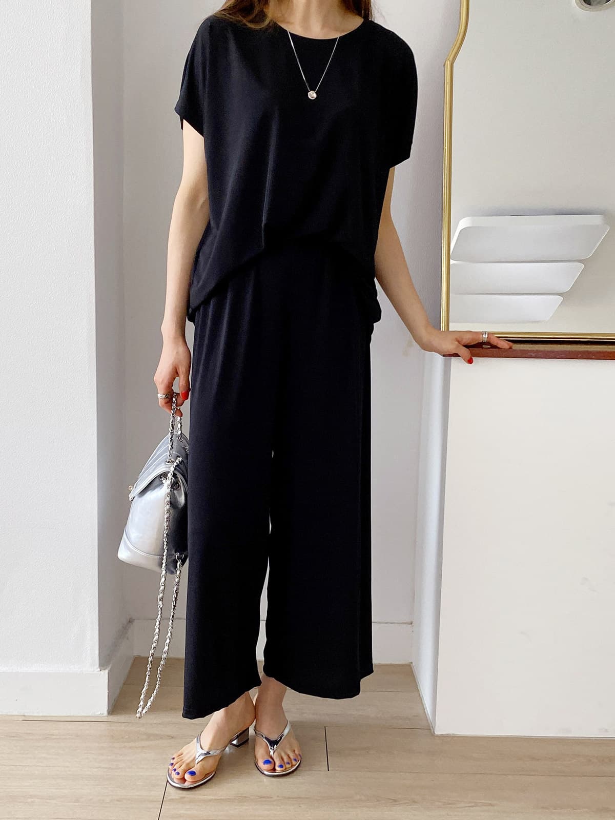 Vivid SET (Summer Set Cool Fabric Daily Tracksuit) - 이미지 3