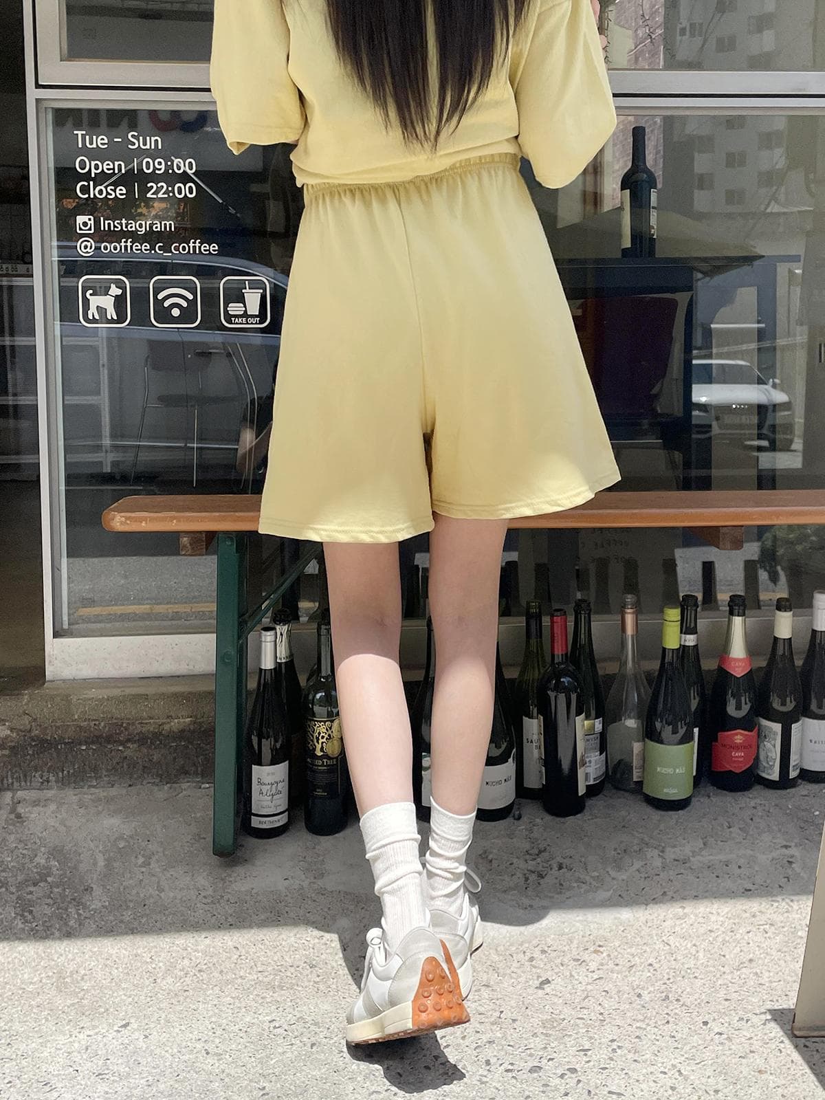Love SET (Summer Plus Size Tracksuit Set, Short Sleeve and Shorts) - 이미지 5