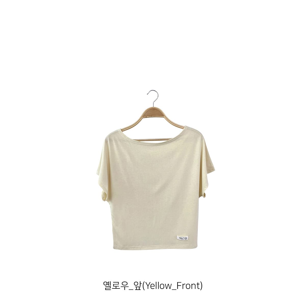Bright Shoulder T-shirt (Summer T-shirt, Delicate Fit, Shoulder Neck, Flowy Spandex) - 이미지 11