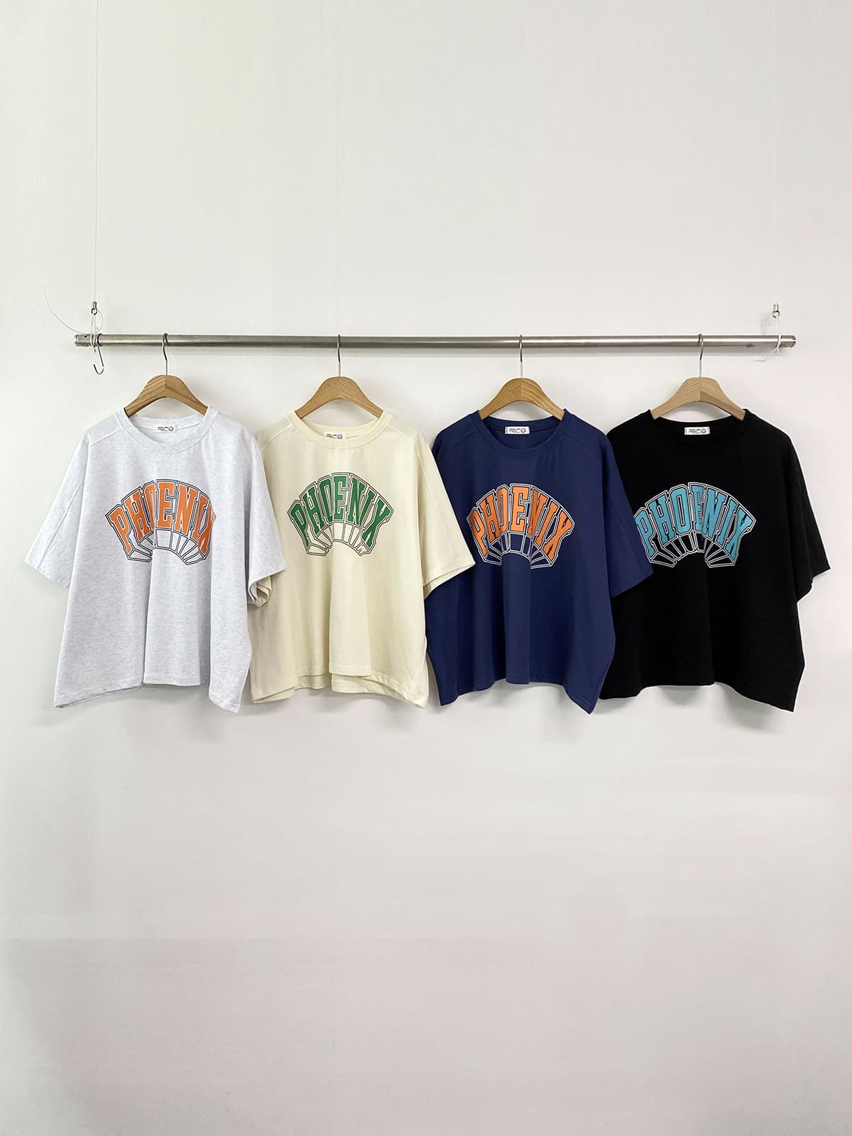 Phoenix Stingray T-shirt (Boxy fit, big size, loose fit, oversized fit, American casual style) - 이미지 16