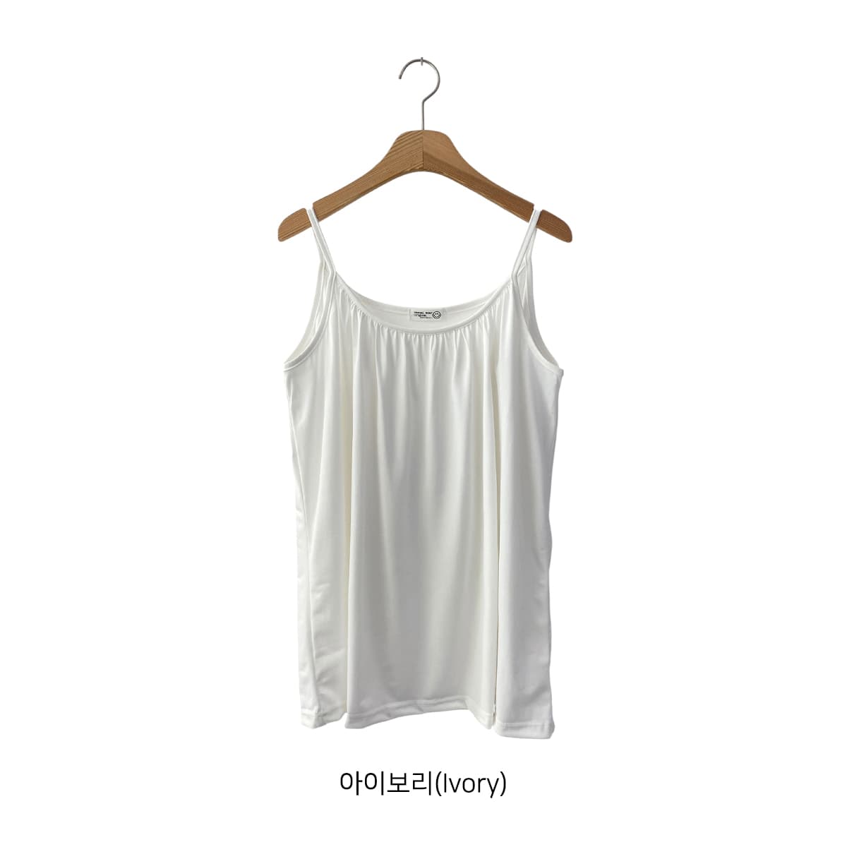 Edie Strap Sleeveless (Sleeveless top, inner layering, shirred sleeveless, flared sleeveless, flowy, spandex - 이미지 8