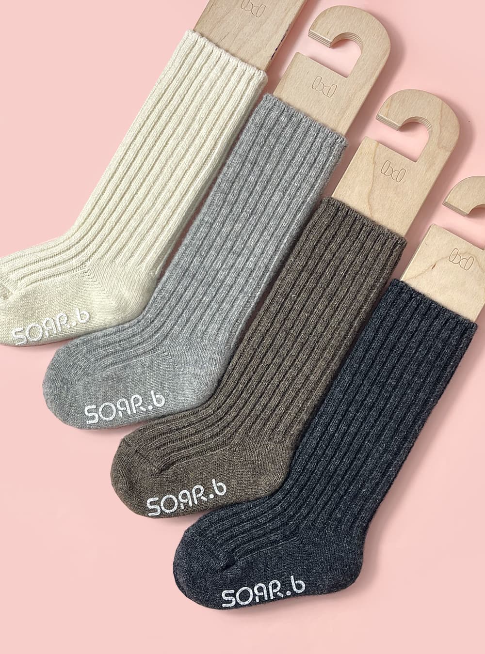 Sosom Naul Women's Socks Heathered Socks Winter Thick - 이미지 6