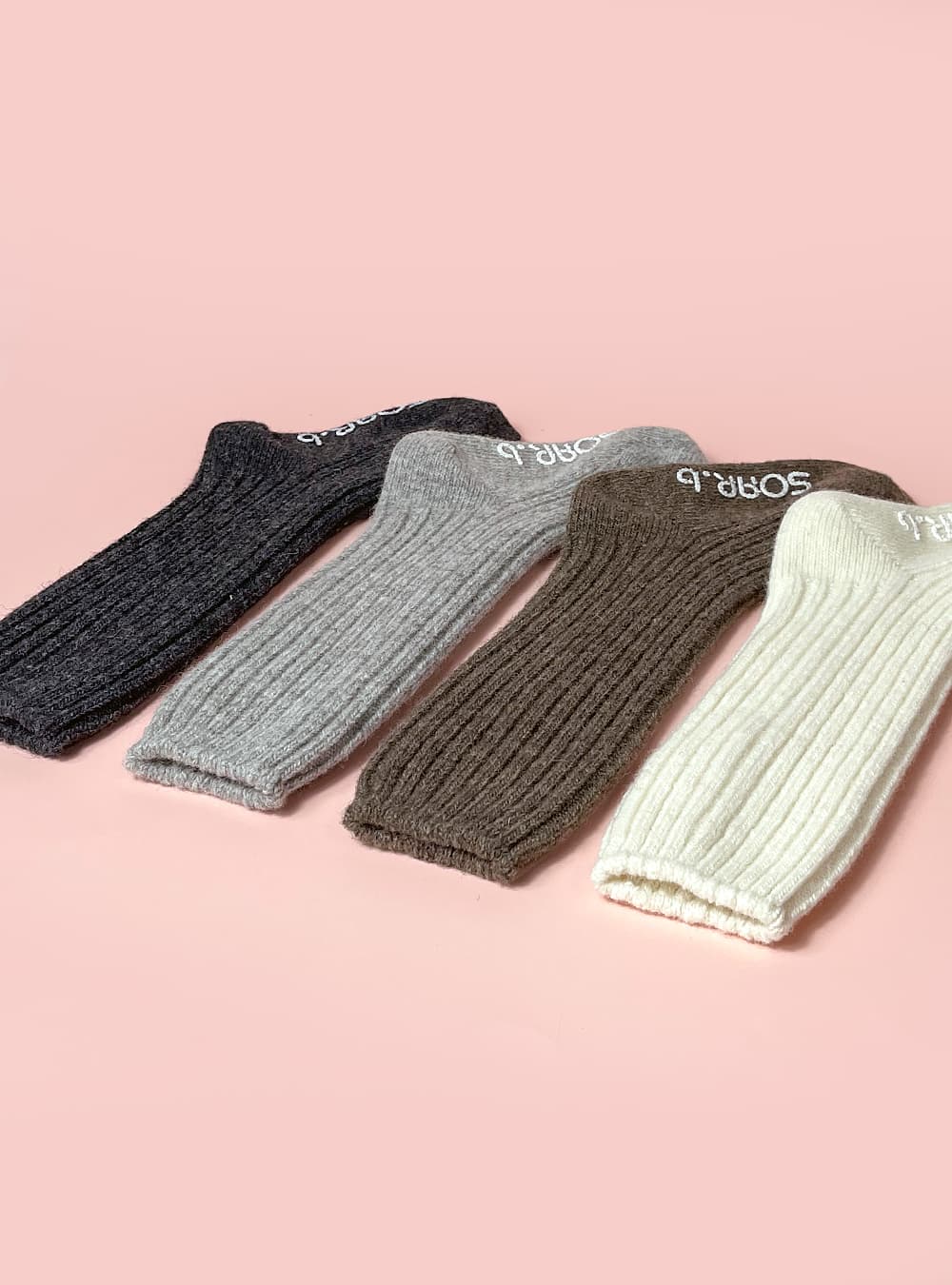 Sosom Naul Women's Socks Heathered Socks Winter Thick - 이미지 8