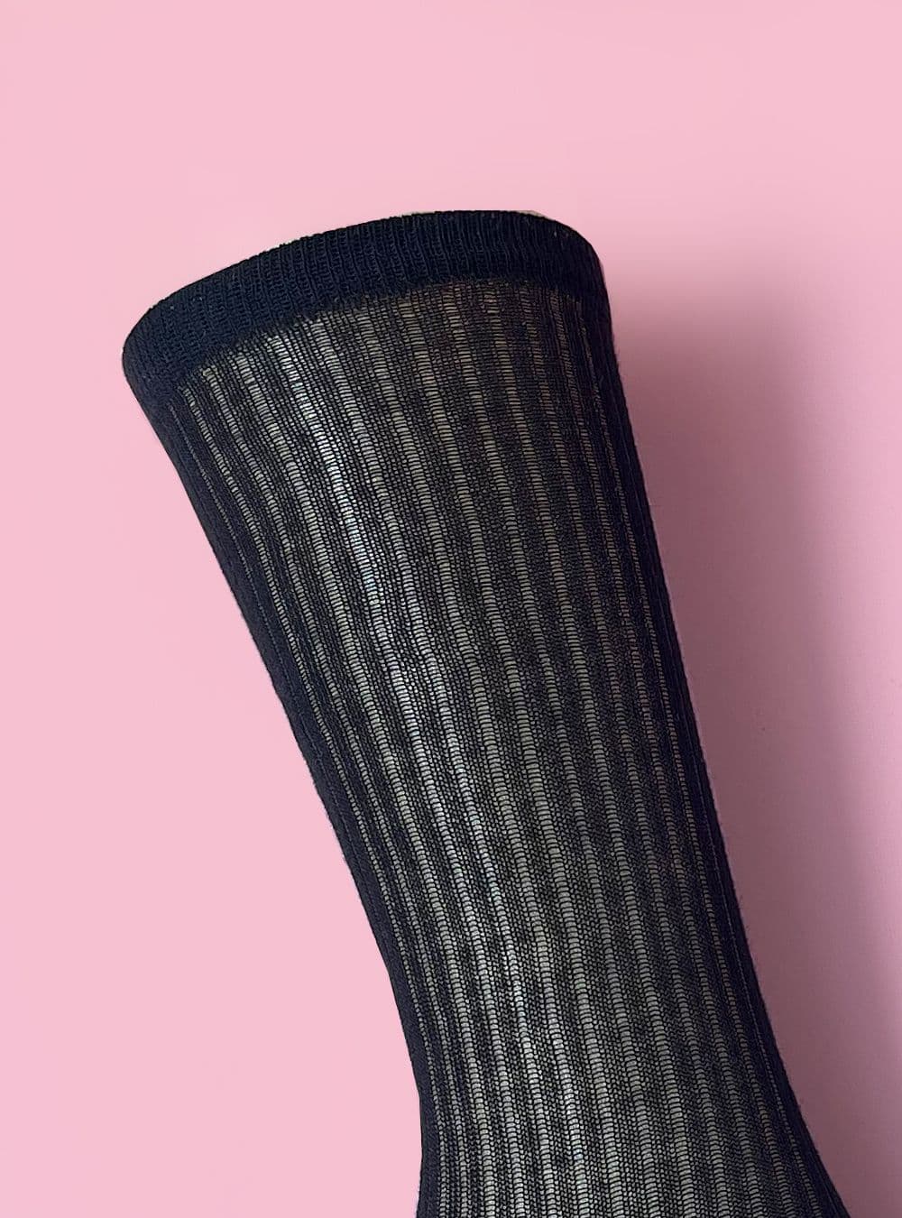 Sosom Airy Pleated Knee Socks Punching Transitional Summer Socks - 이미지 18