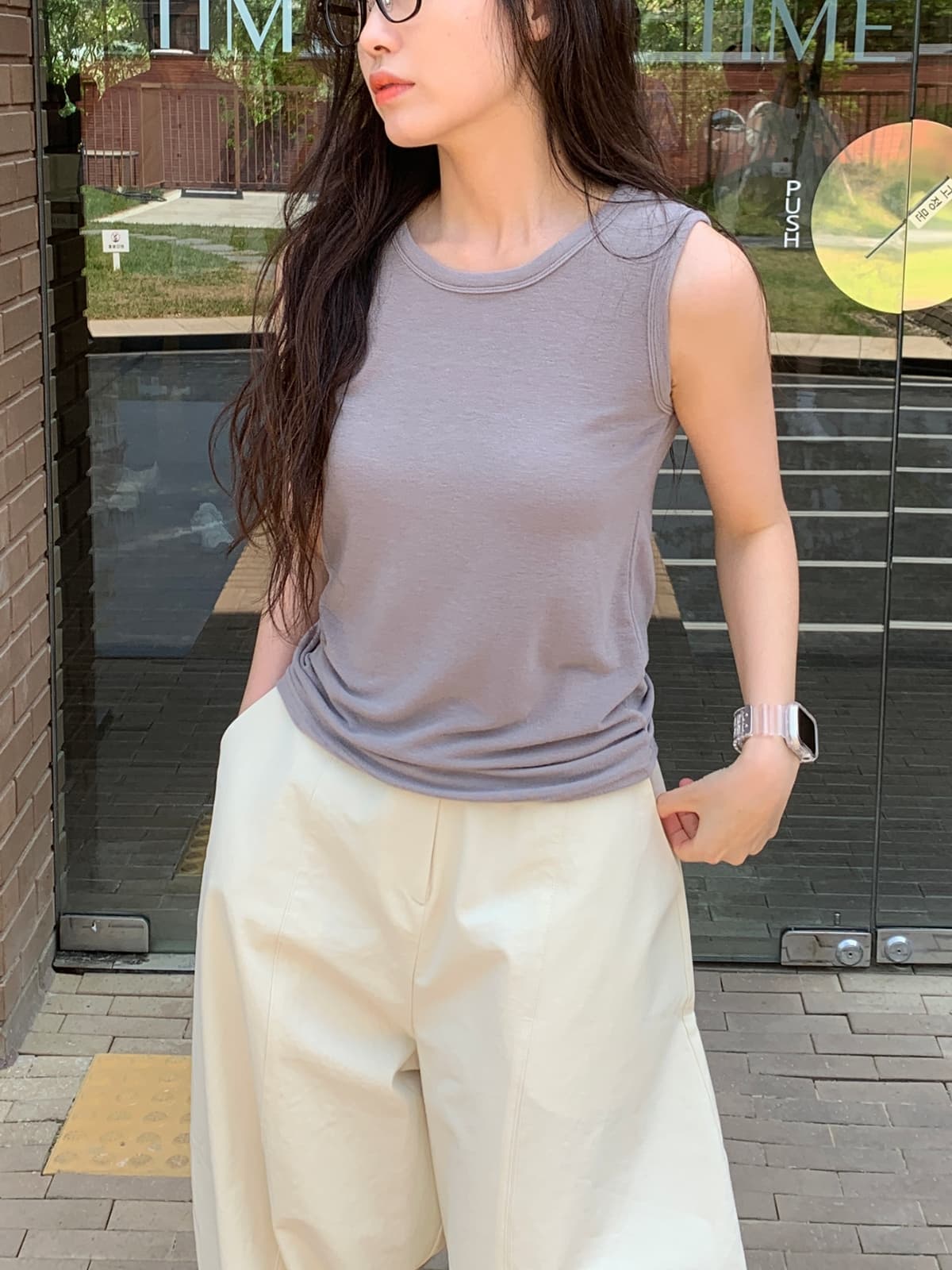 Balloon Cotton Pants (New Arrival, Summer Pants, Summer Slacks, Summer Cotton Trousers, Leg-lengthening, Wide, Fit Guaranteed, Elastic Waist) - 이미지 3