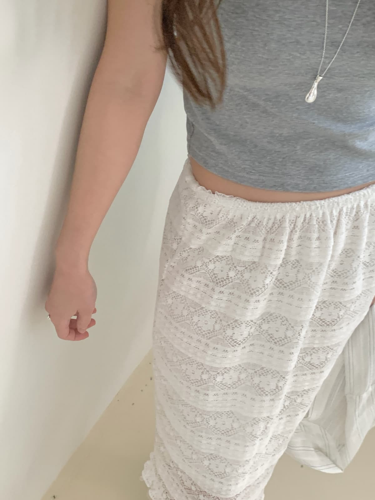 Layered dress banding skirt - 이미지 11