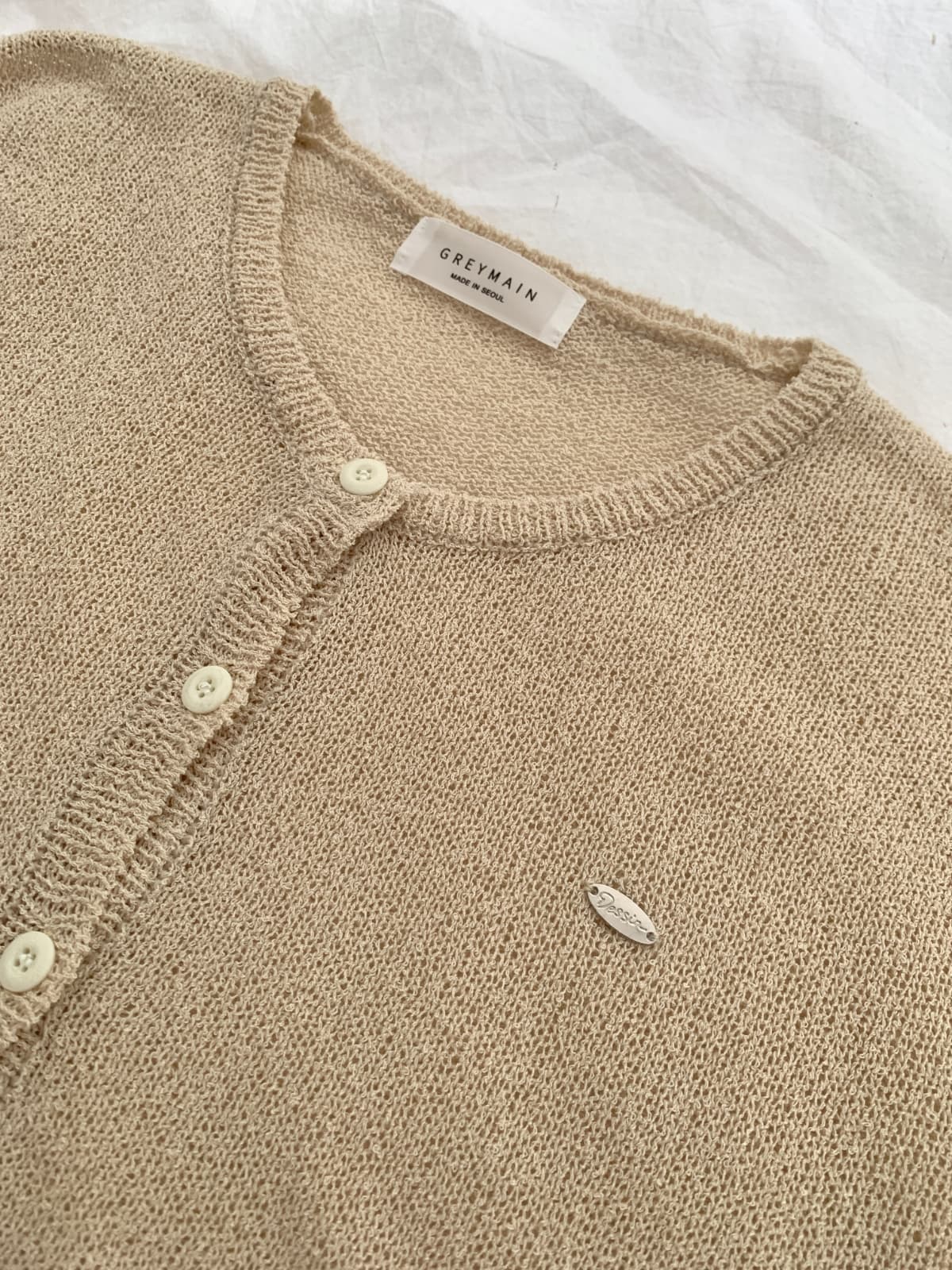 Cooling croquis cardigan - 이미지 11